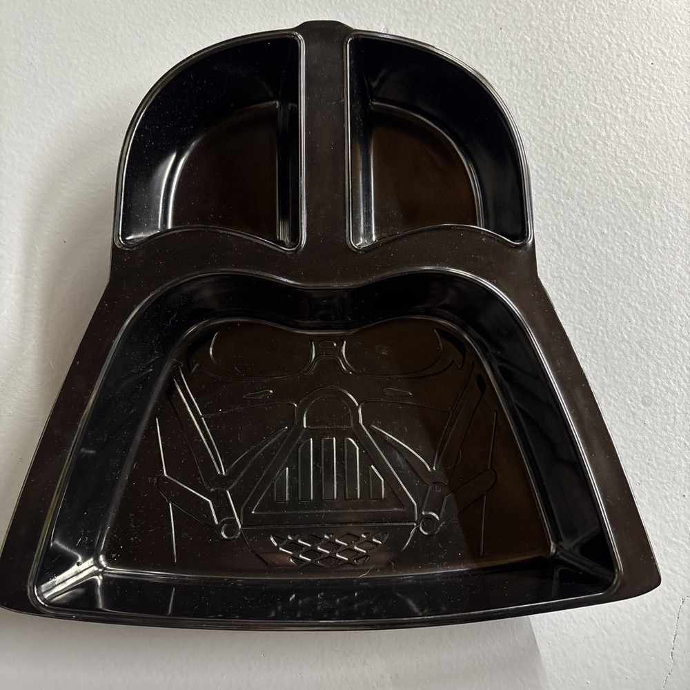Darth Vader Helmet Shape - Chip Dip Serving Tray By Zak!